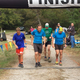 55 hours, 229 miles. From left: Courtney Dauwalter, Johan Steene, Greg Salvesen, Gavin Woody.